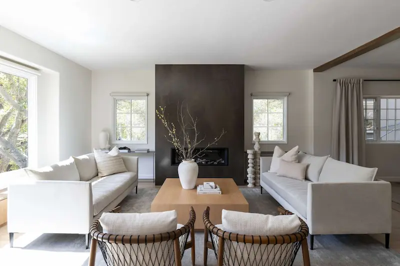 keep furniture minimal