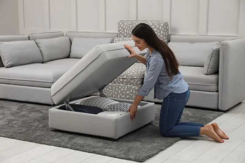 use functional furniture