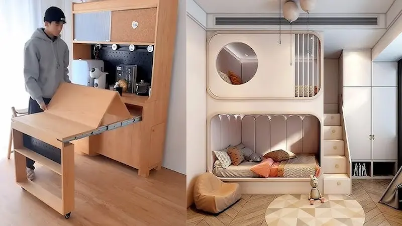 use multi-functional furniture